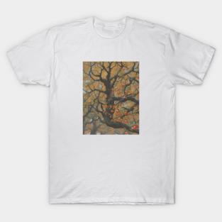 Apples Wildflower Vintage Retro Picture Beauty T-Shirt